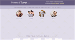 Desktop Screenshot of moment-tarot.com